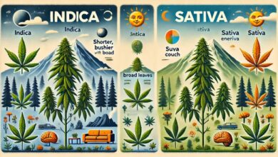 indica sativa unterschied