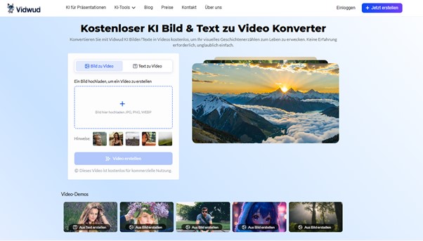 Bild zu Video