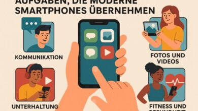 moderne Smartphones übernehmen