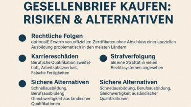 Gesellenbrief kaufen