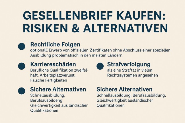 Gesellenbrief kaufen