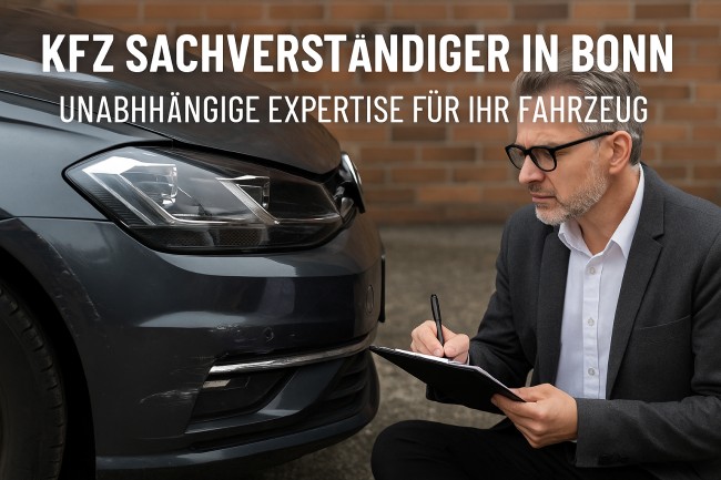 KFZ Sachverständiger in Bonn