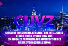 Calculus Investments LTD stellt das intelligente Rechen-Token-System CUVZ vor
