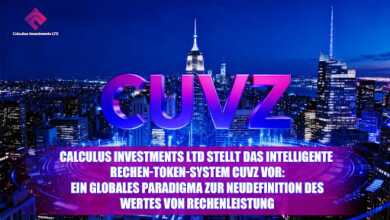 Calculus Investments LTD stellt das intelligente Rechen-Token-System CUVZ vor