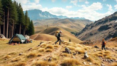 Unterschied zwischen Camping