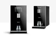 Wasserspender mit Festwasseranschluss