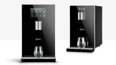 Wasserspender mit Festwasseranschluss