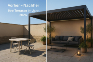 Vorher-Nachher Referenzen aus echten Gärten